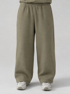 THE URBAN WIDE-LEG TROUSERS GREEN - UNISEX