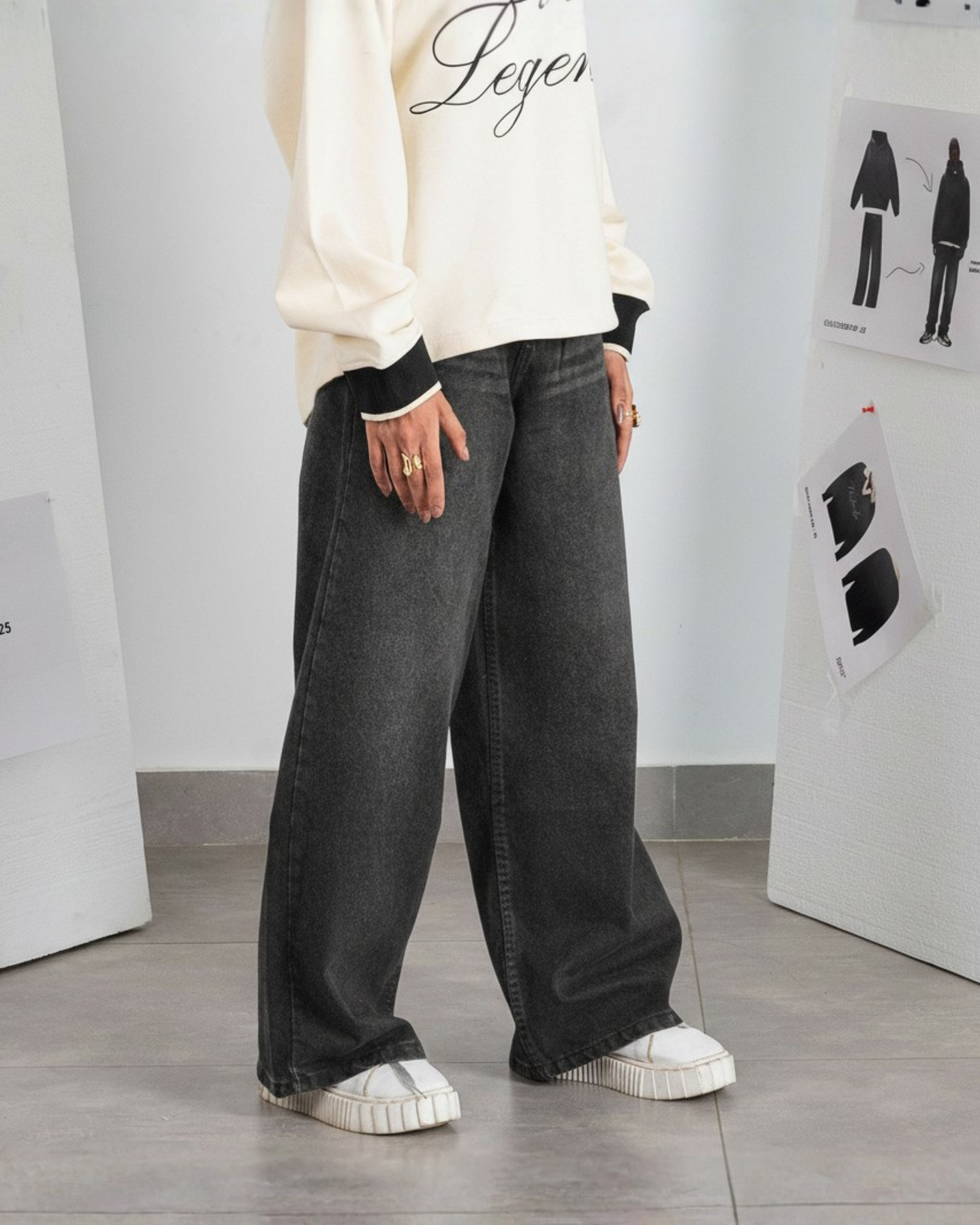 Midnight Denim - Loose fit - UNISEX Secondary image