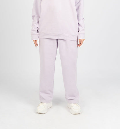 Oversized Pastel Purple Trouser - Relaxed Fit