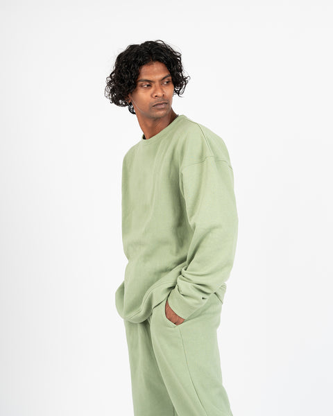 Oversized Pistachio Trouser - Relaxed Fit -UNISEX