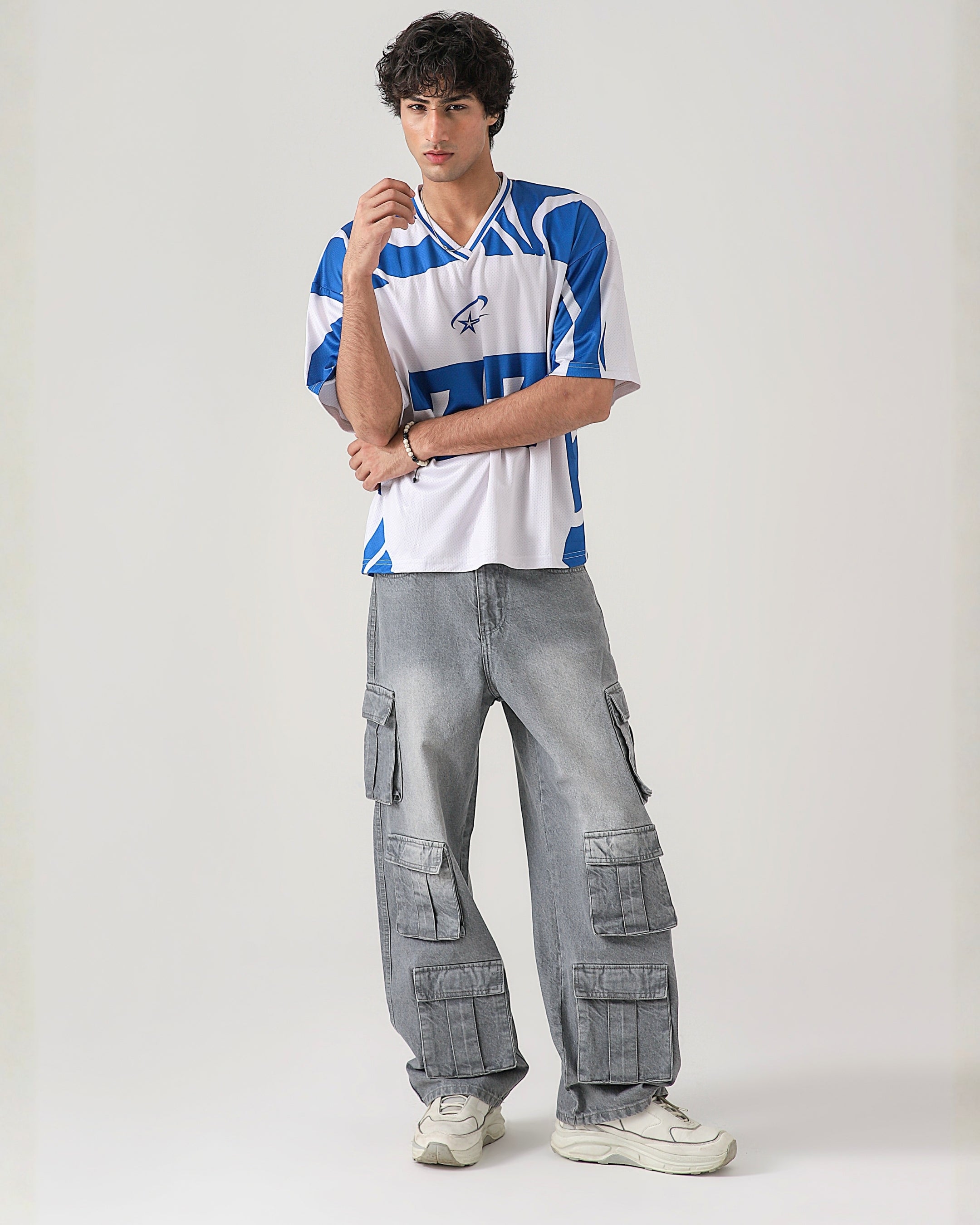 THE BLITZ-77 OVERSIZED MESH JERSEY