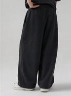 THE URBAN WIDE-LEG TROUSERS BLACK - UNISEX