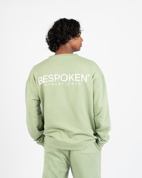 Oversized Pistachio Sweatshirt - Lightweight- UNISEX