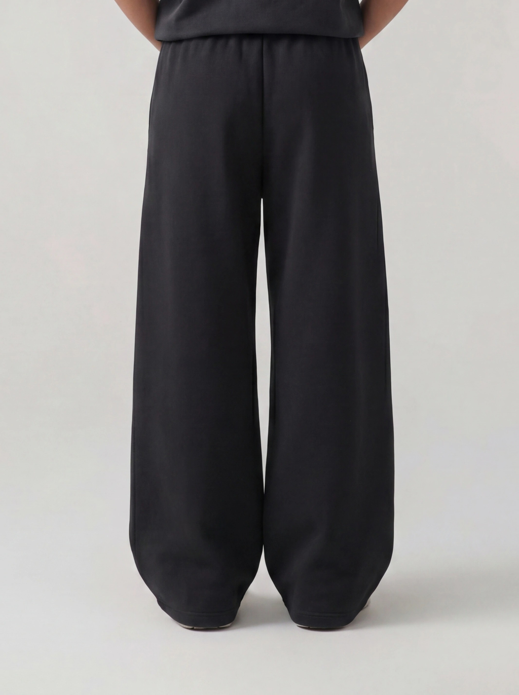 THE URBAN WIDE-LEG TROUSERS BLACK - UNISEX