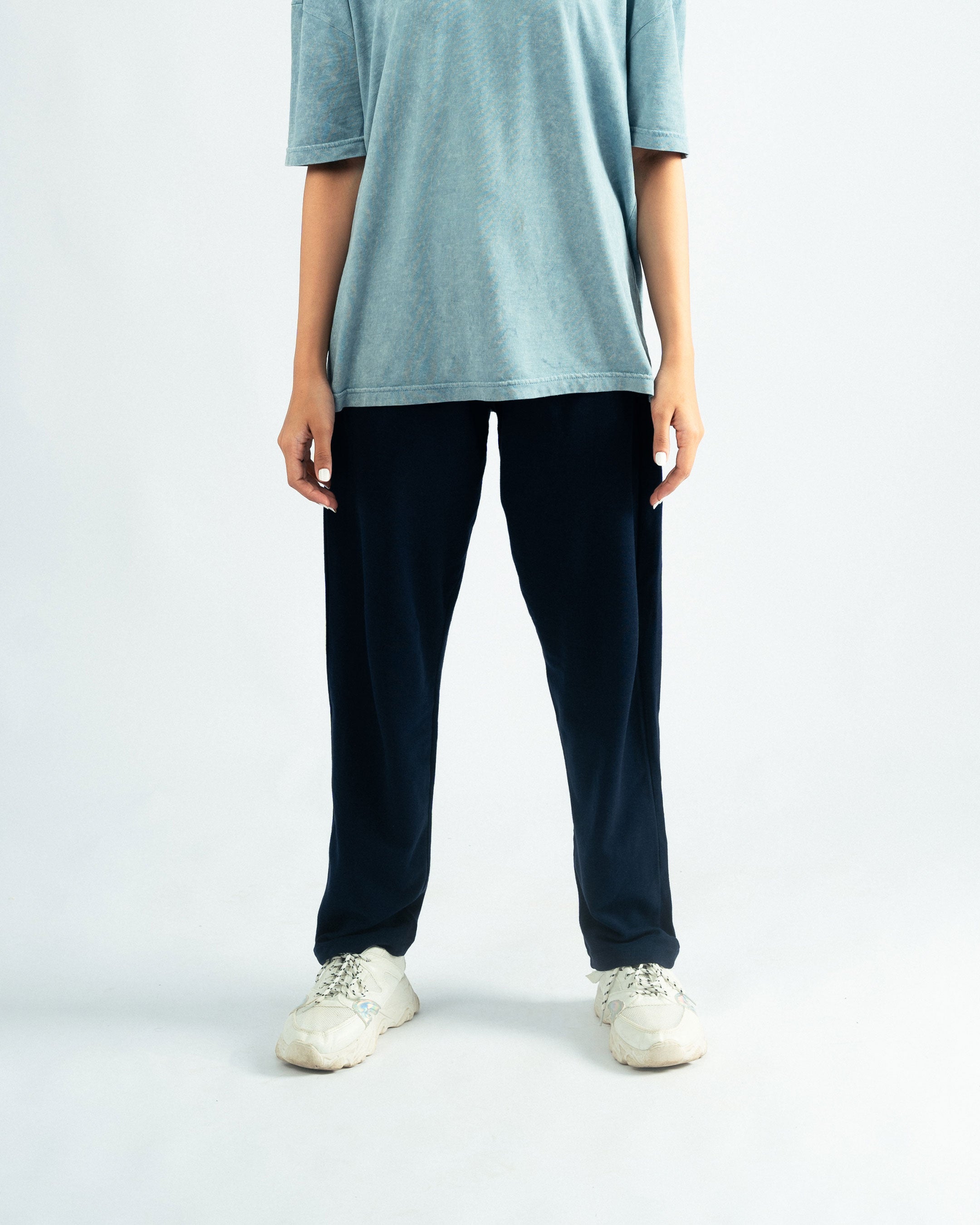 Navy Blue Trouser - Relaxed Fit- UNISEX Main image