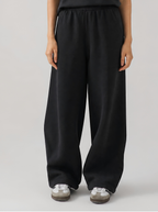 THE URBAN WIDE-LEG TROUSERS BLACK - UNISEX