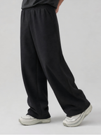 THE URBAN WIDE-LEG TROUSERS BLACK - UNISEX