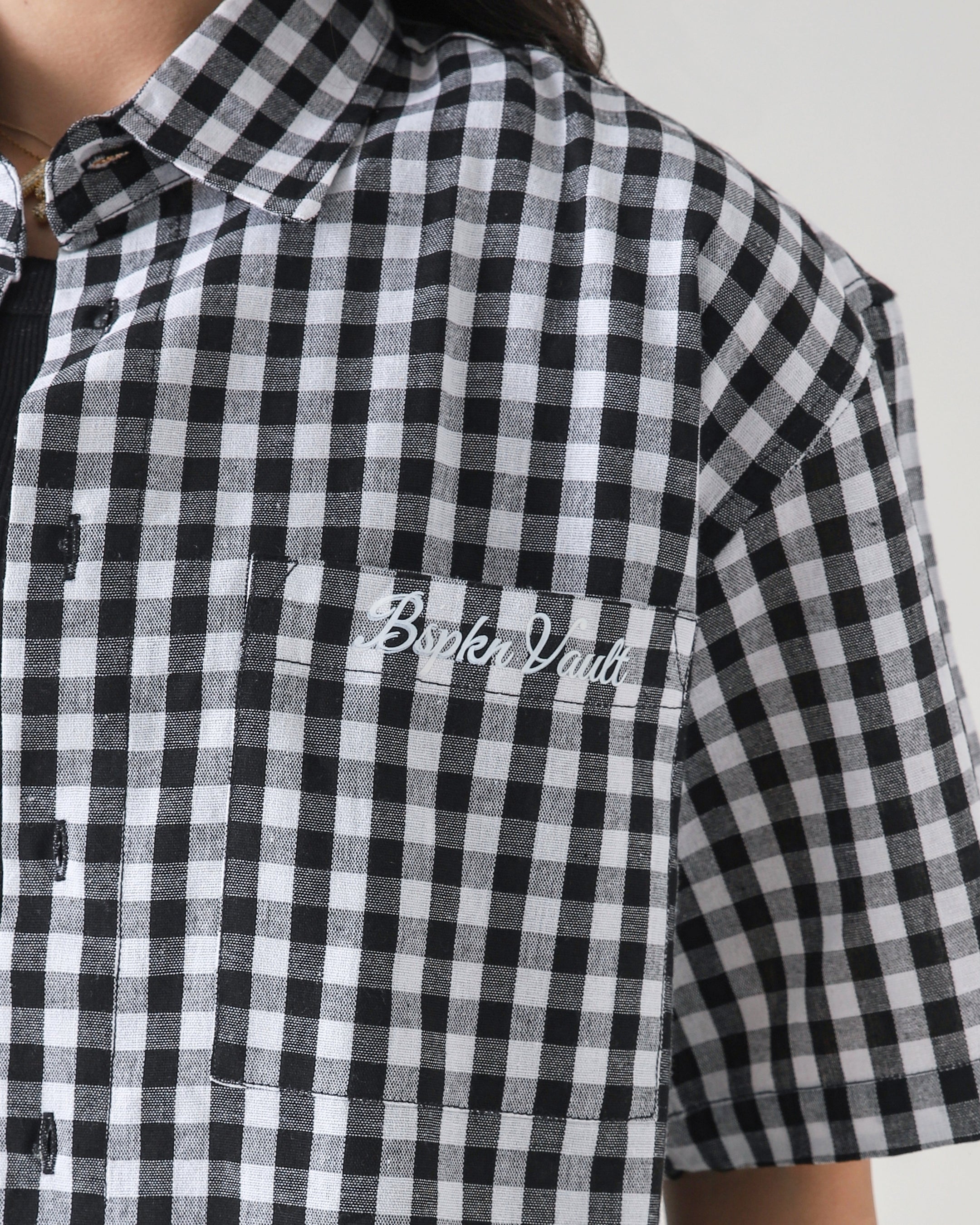 THE ANARCHY CHECK BOXY-FIT SHIRT