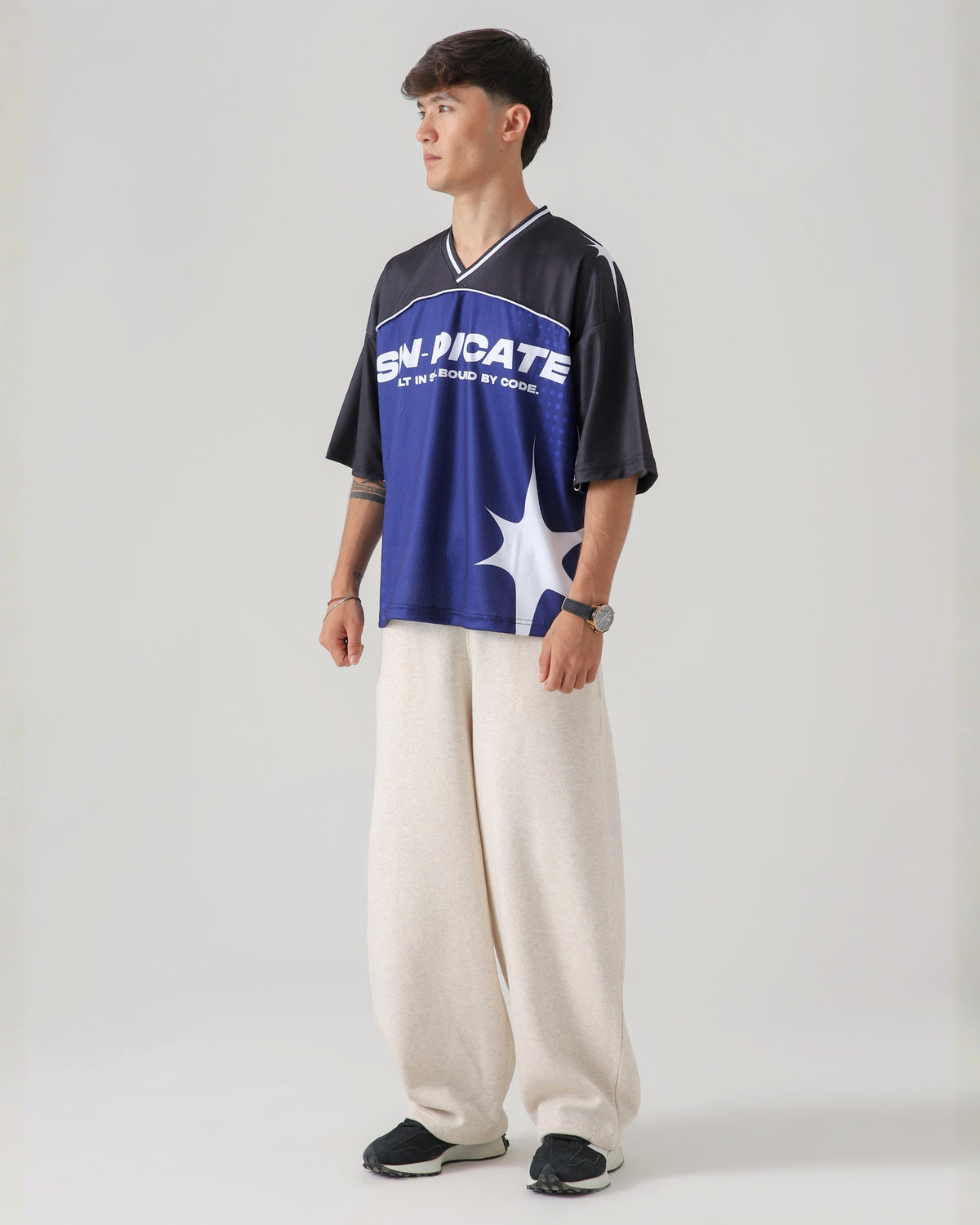 THE BONE IVORY LOOSE TROUSER