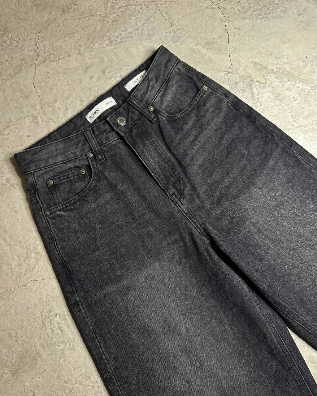 Mid-Grey Baggy Denim - Loose Fit - UNISEX