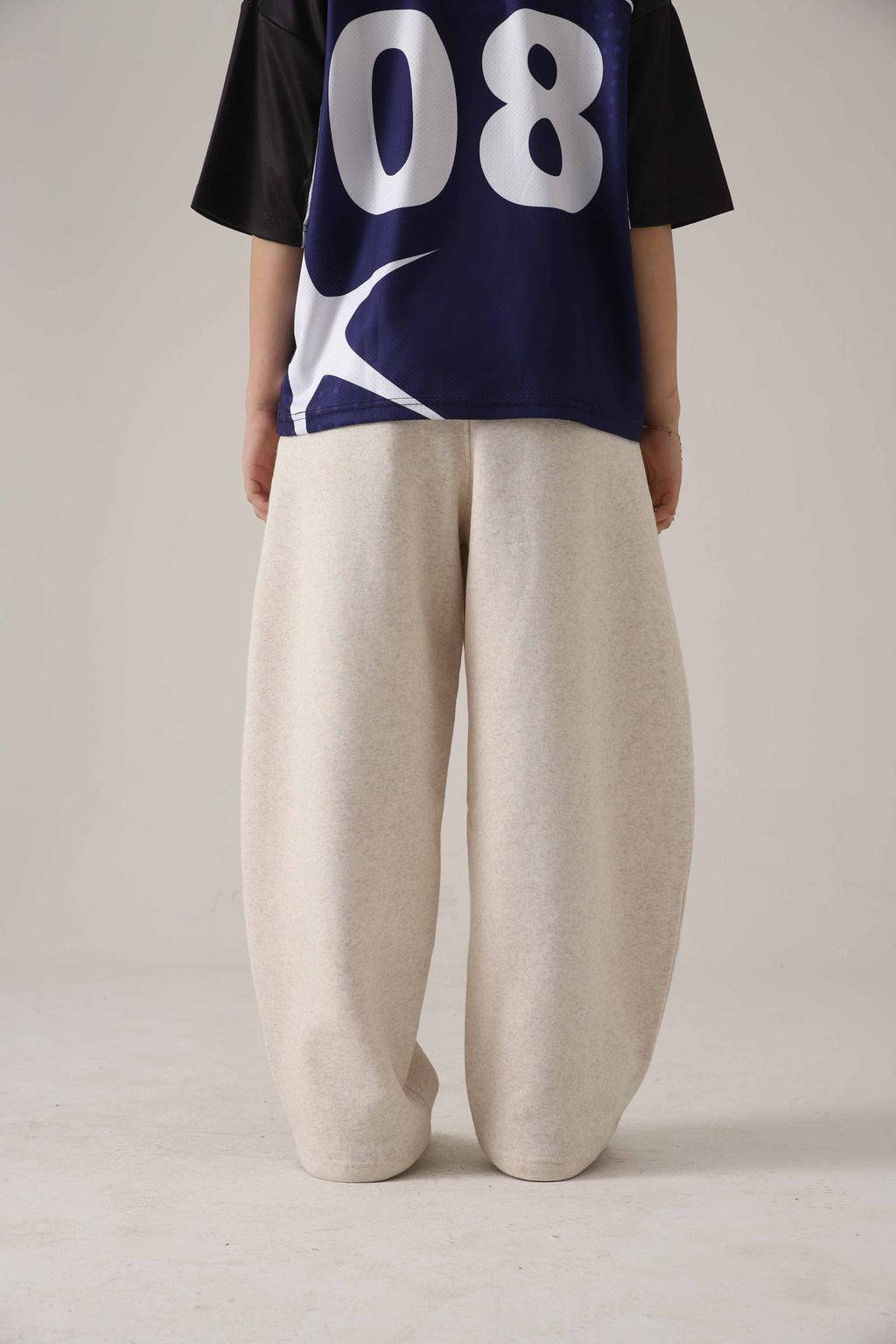 The Bone Ivory Loose Trouser