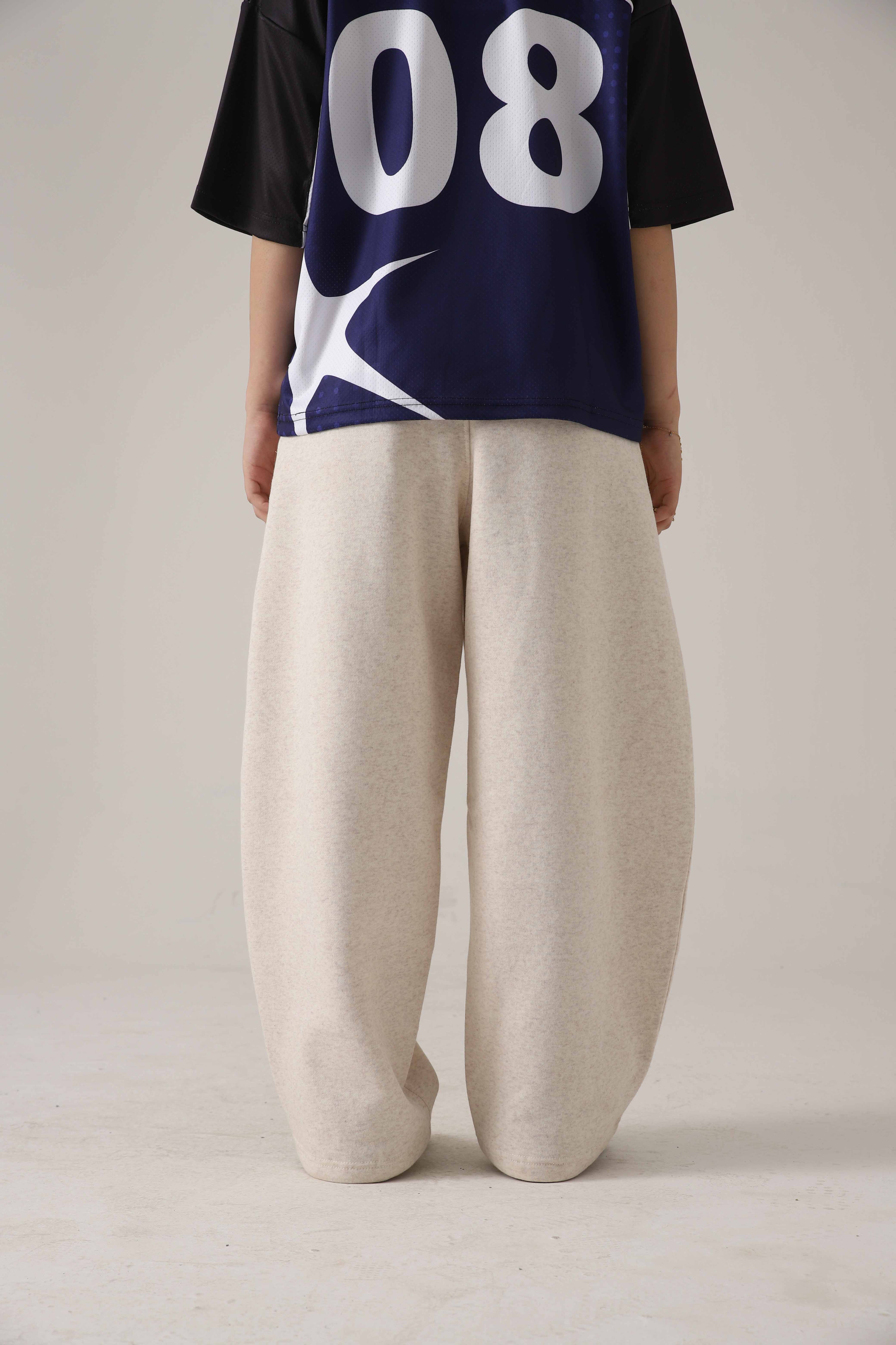 The Bone Ivory Loose Trouser