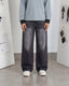 Mid-Grey Baggy Denim - Loose Fit - UNISEX