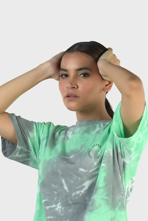 PEWTER BSPKN TEE - RELAXED FIT- UNISEX