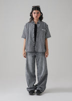 THE ANARCHY CHECK BOXY-FIT SHIRT