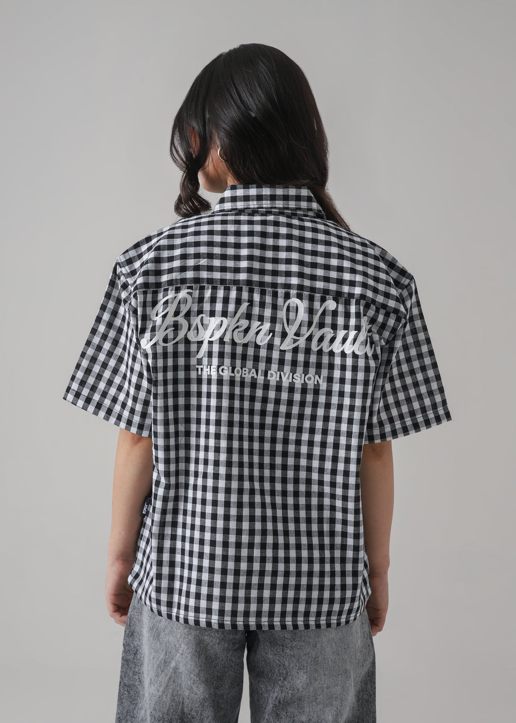 THE ANARCHY CHECK BOXY-FIT SHIRT
