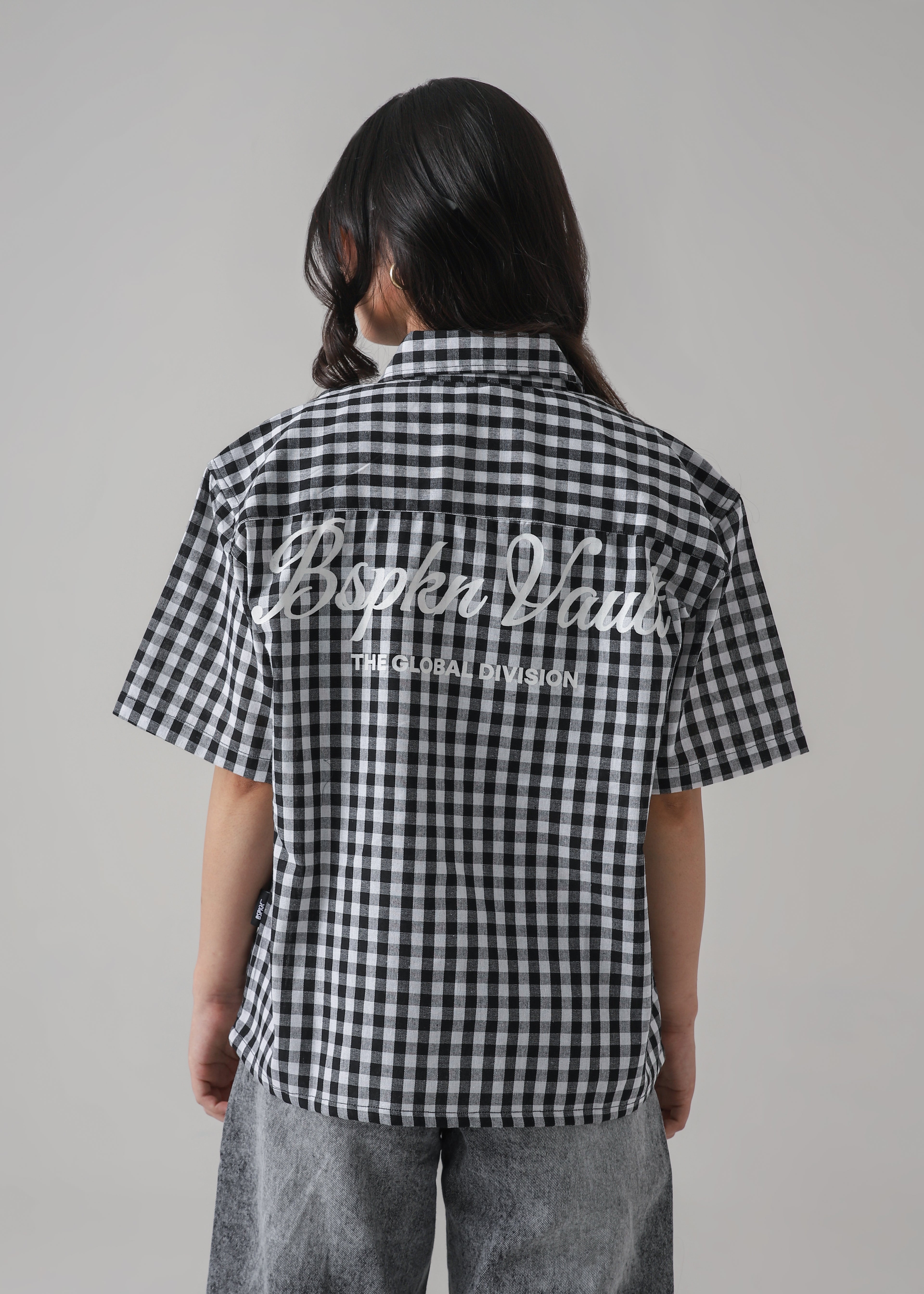 THE ANARCHY CHECK BOXY-FIT SHIRT