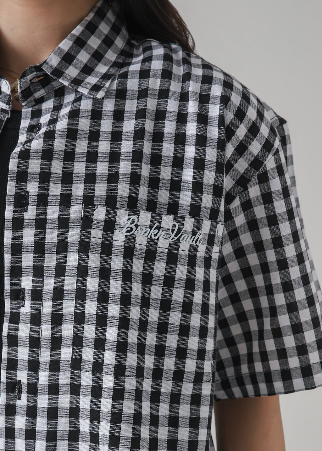 THE ANARCHY CHECK BOXY-FIT SHIRT