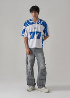THE BLITZ-77 OVERSIZED MESH JERSEY