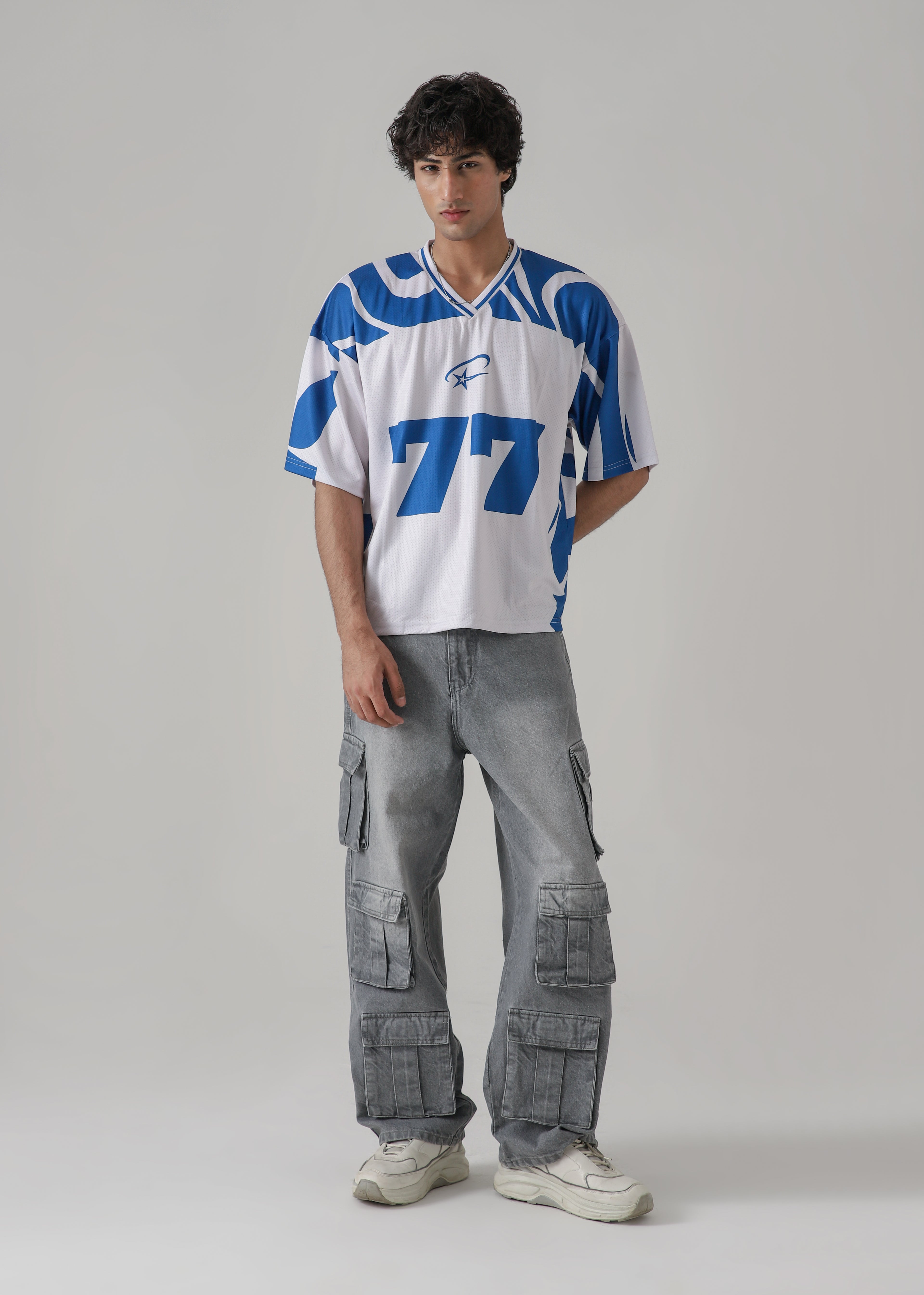The Bunker Grey Loose Cargo Denim
