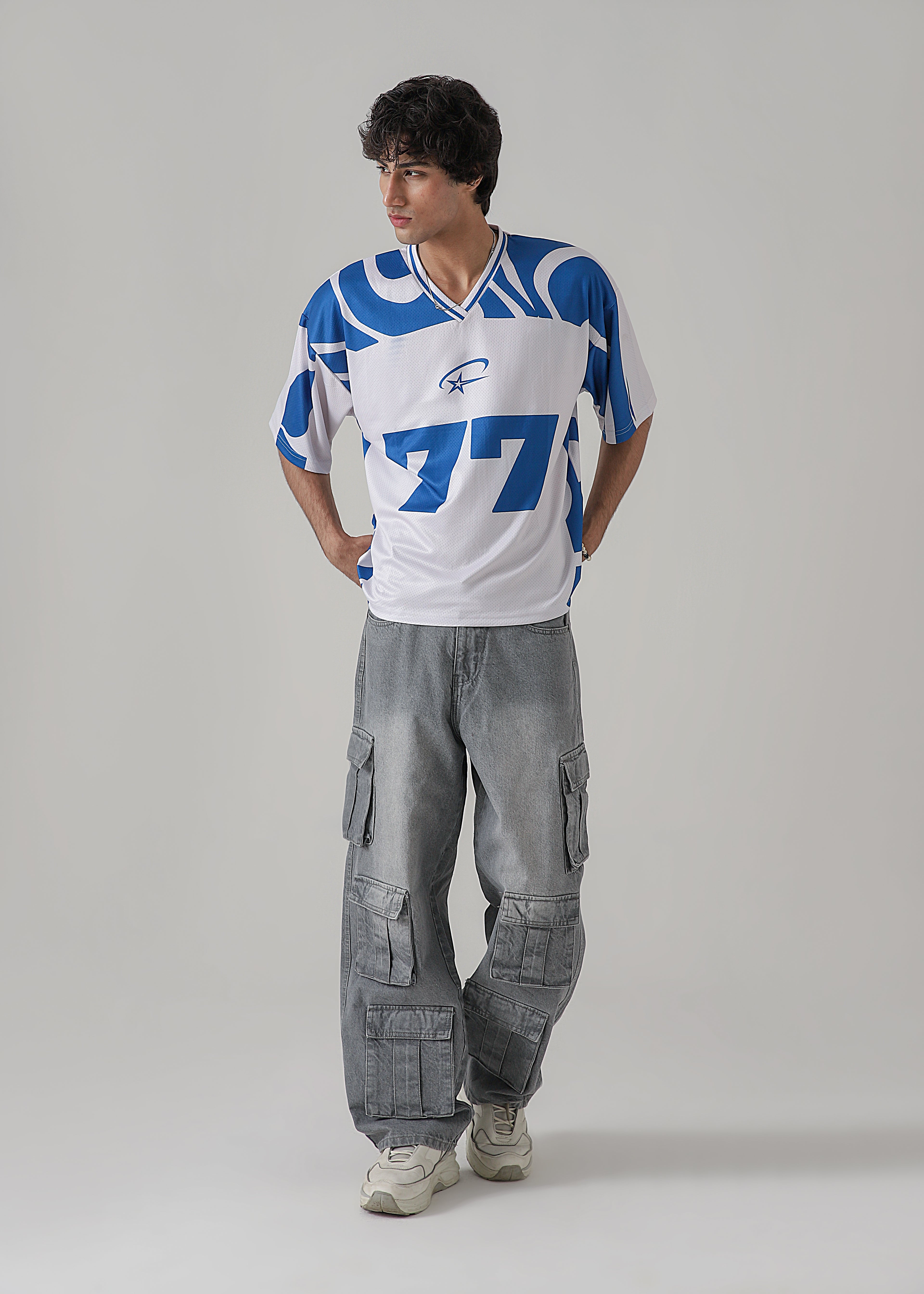 The Bunker Grey Loose Cargo Denim