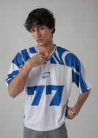 THE BLITZ-77 OVERSIZED MESH JERSEY