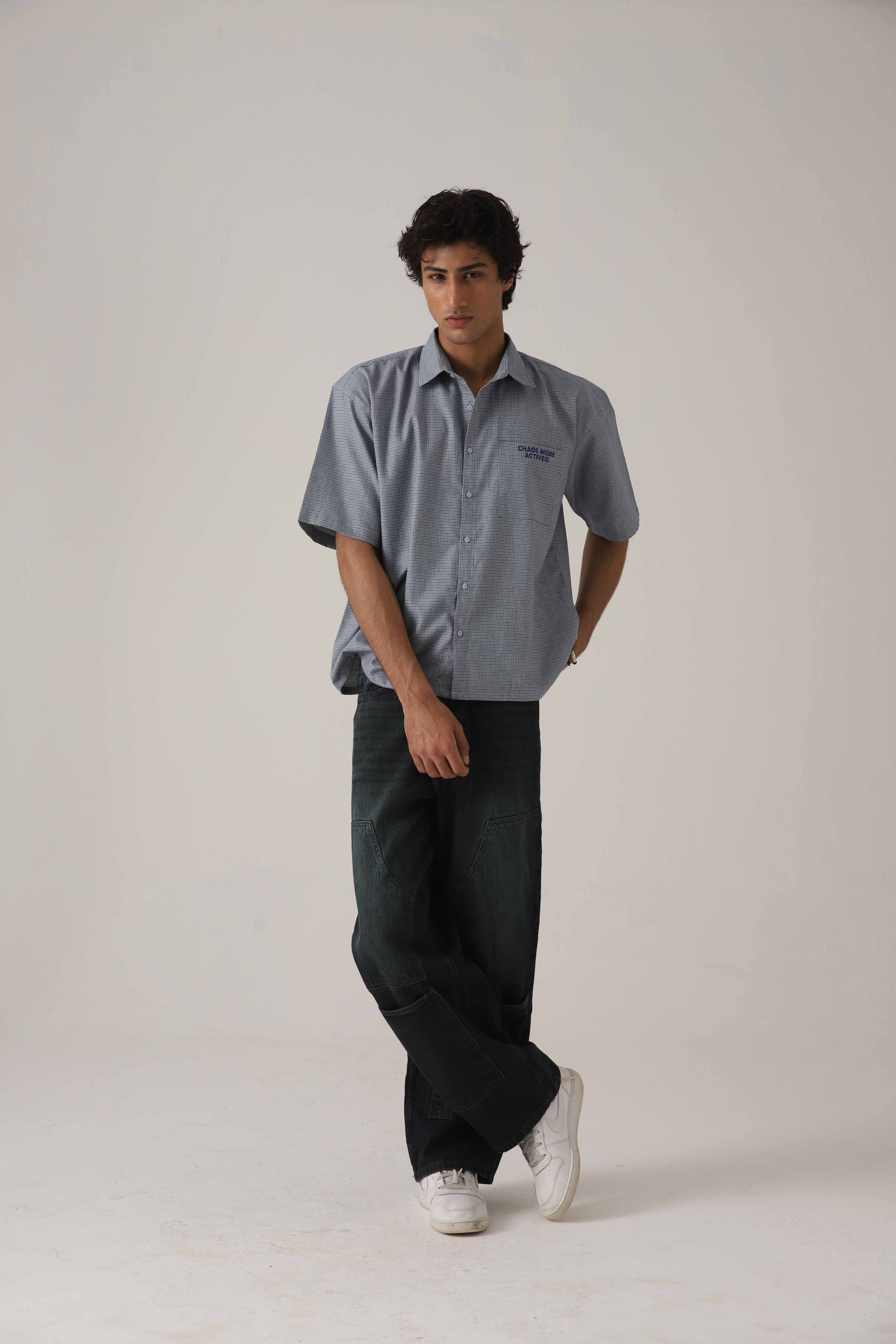 The Utility Olive Loose Denim