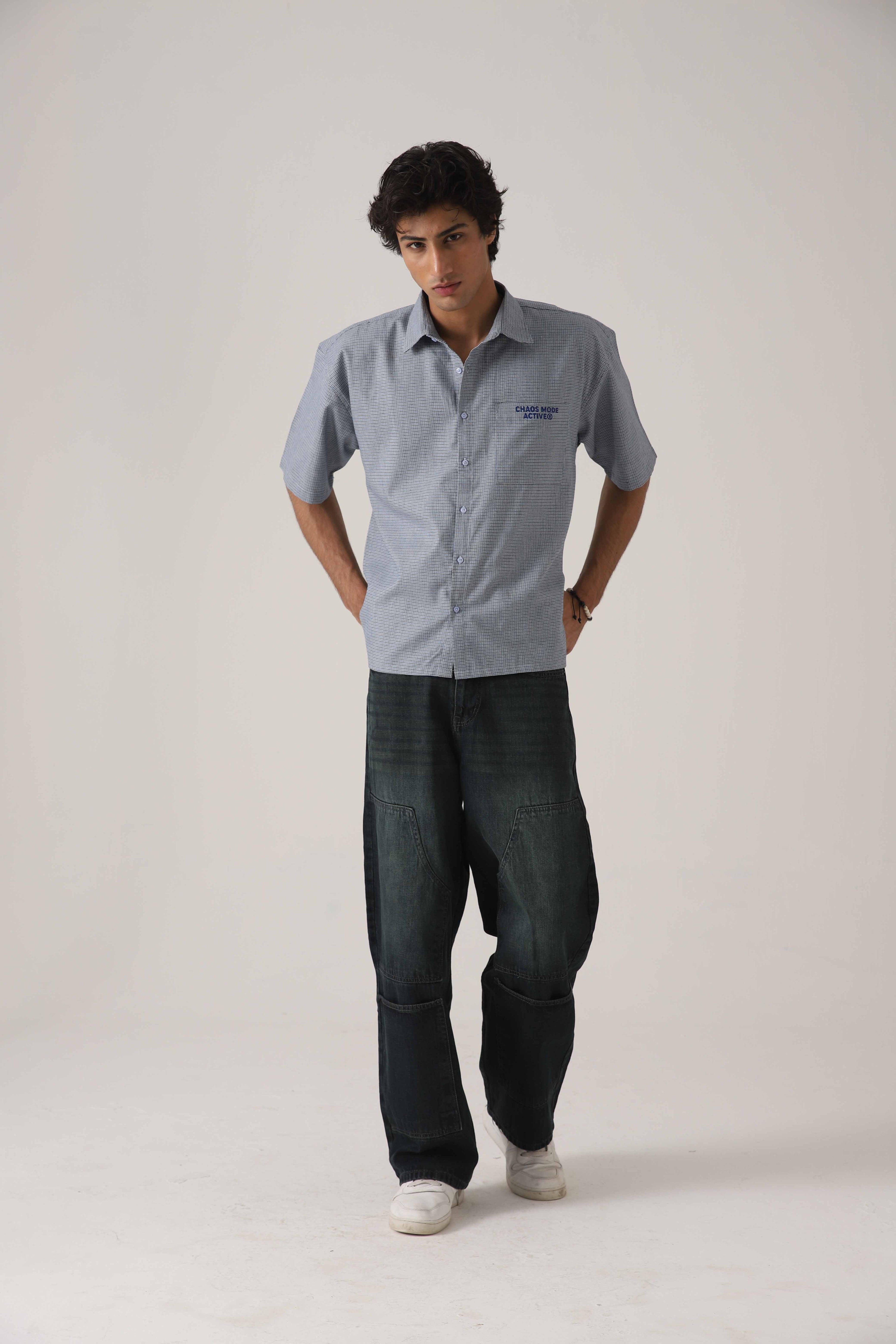 The Utility Olive Loose Denim