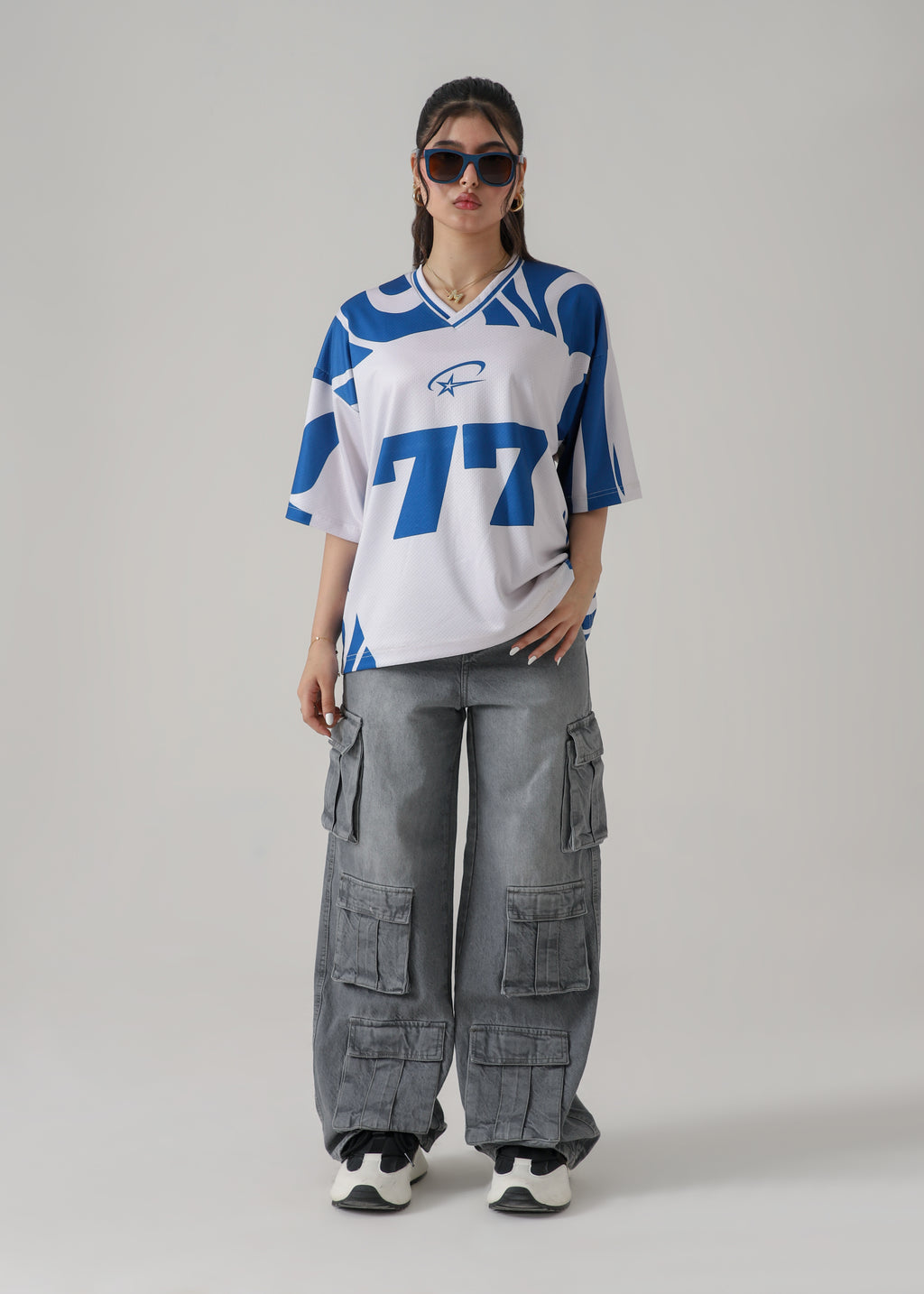 The Bunker Grey Loose Cargo Denim