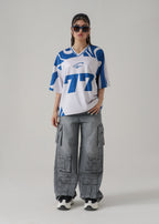 The Bunker Grey Loose Cargo Denim