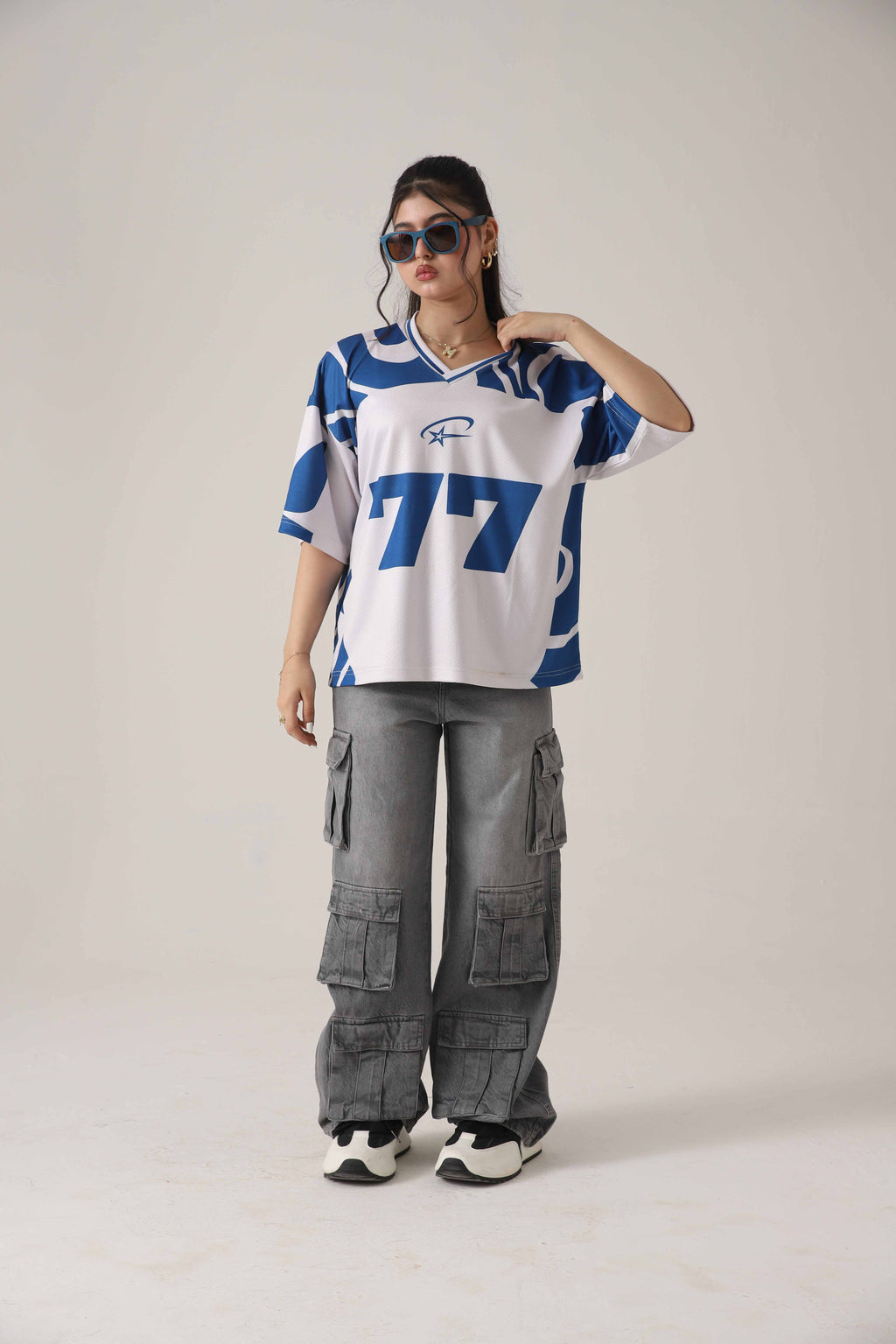 The Bunker Grey Loose Cargo Denim
