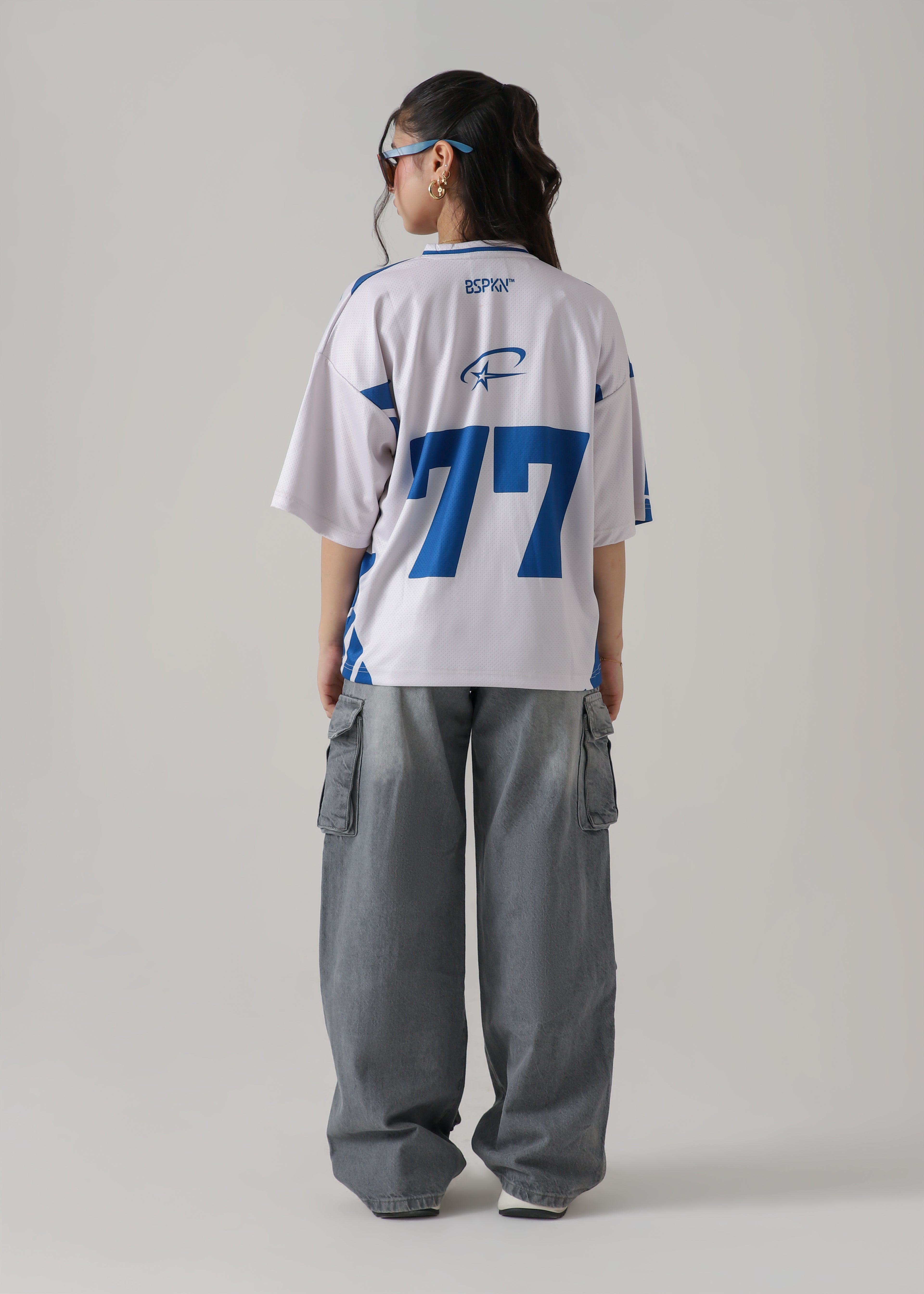 THE BLITZ-77 OVERSIZED MESH JERSEY