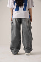 The Bunker Grey Loose Cargo Denim