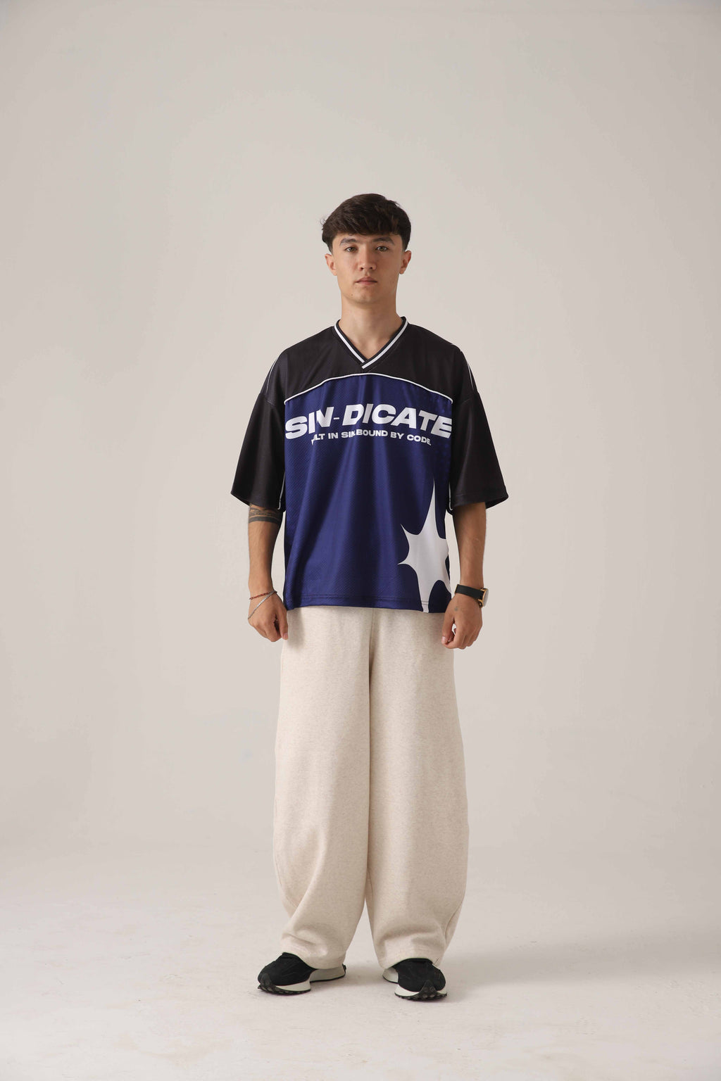 The Bone Ivory Loose Trouser