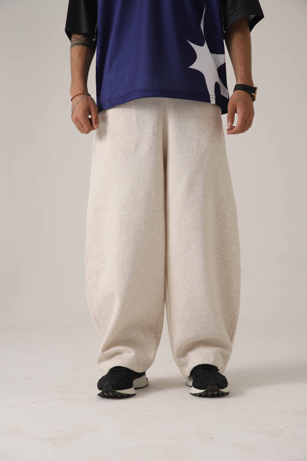 The Bone Ivory Loose Trouser