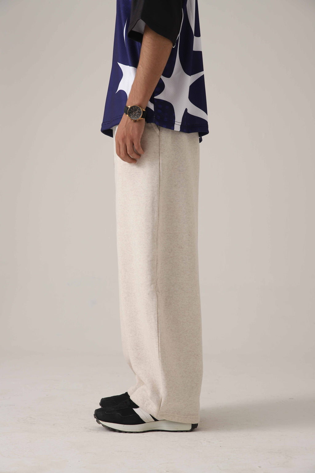 The Bone Ivory Loose Trouser