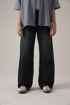 The Utility Olive Loose Denim
