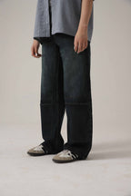 The Utility Olive Loose Denim