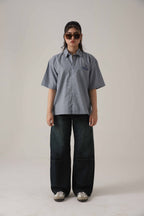The Utility Olive Loose Denim