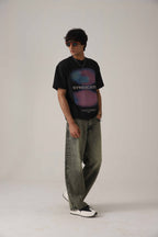 The Moss Acid Static Baggy Denim