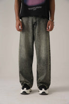The Moss Acid Static Baggy Denim