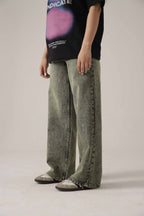 The Moss Acid Static Baggy Denim