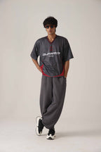 The Eclipse Charcoal Loose Trouser