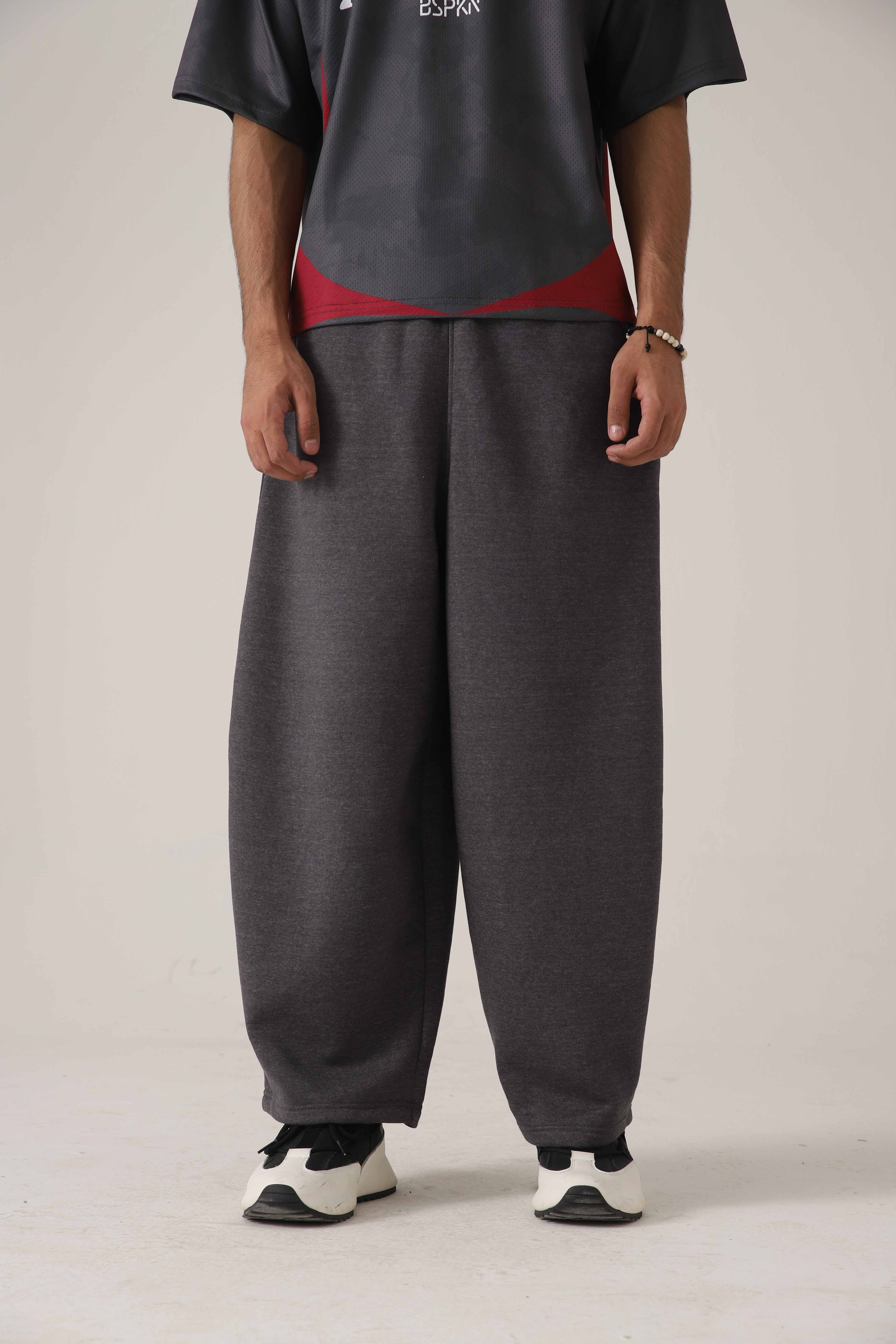 The Eclipse Charcoal Loose Trouser