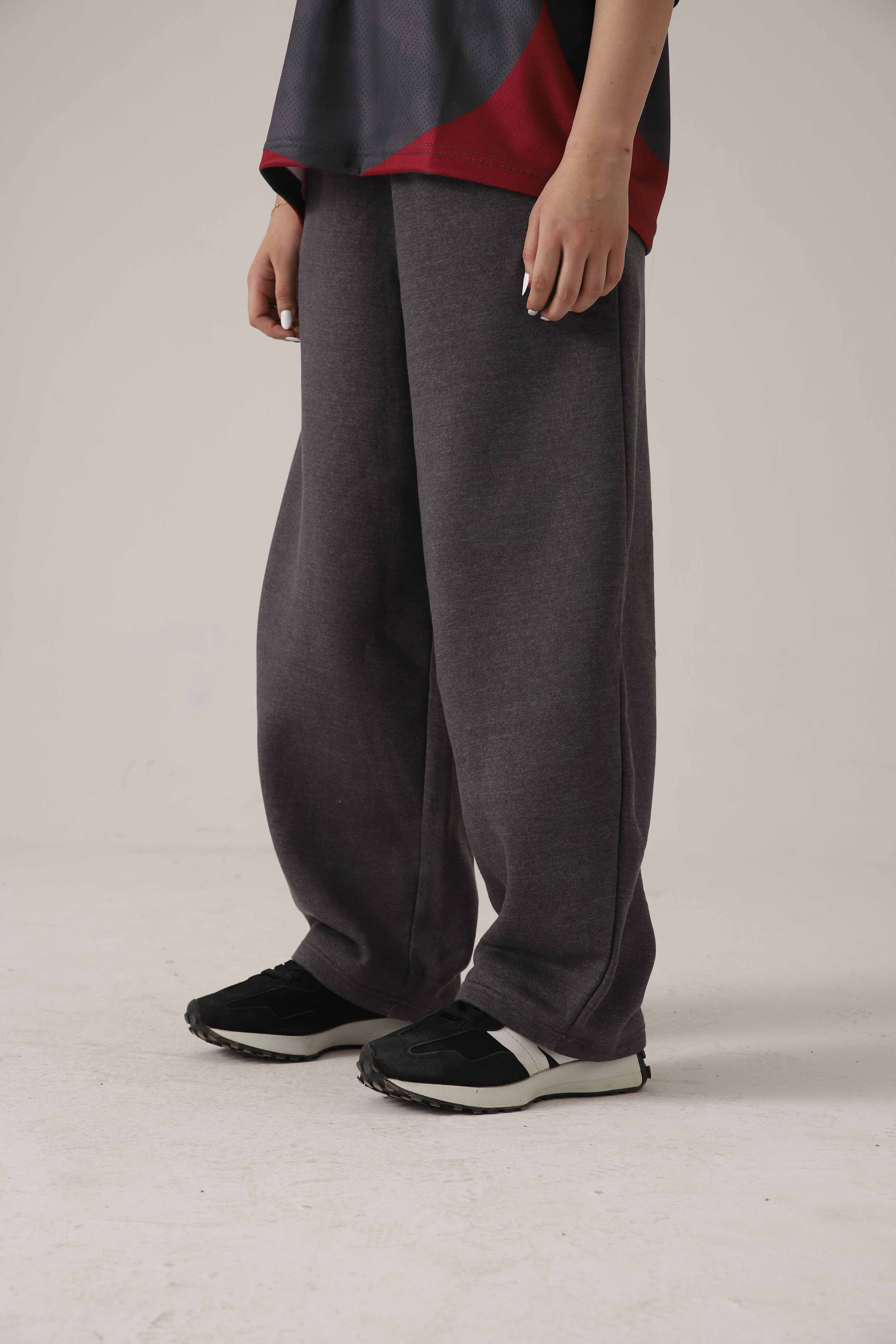 The Eclipse Charcoal Loose Trouser
