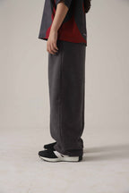 The Eclipse Charcoal Loose Trouser