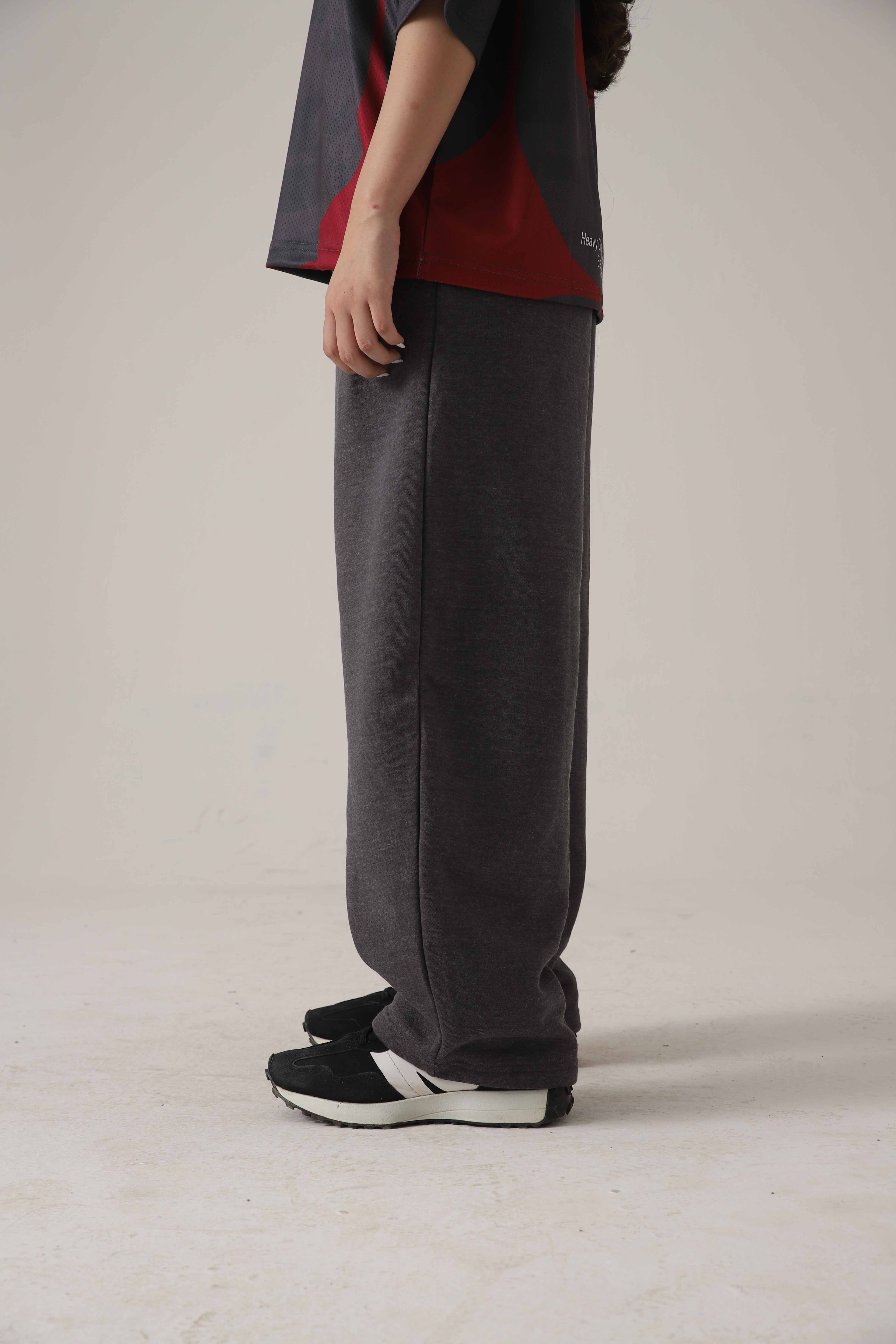 The Eclipse Charcoal Loose Trouser