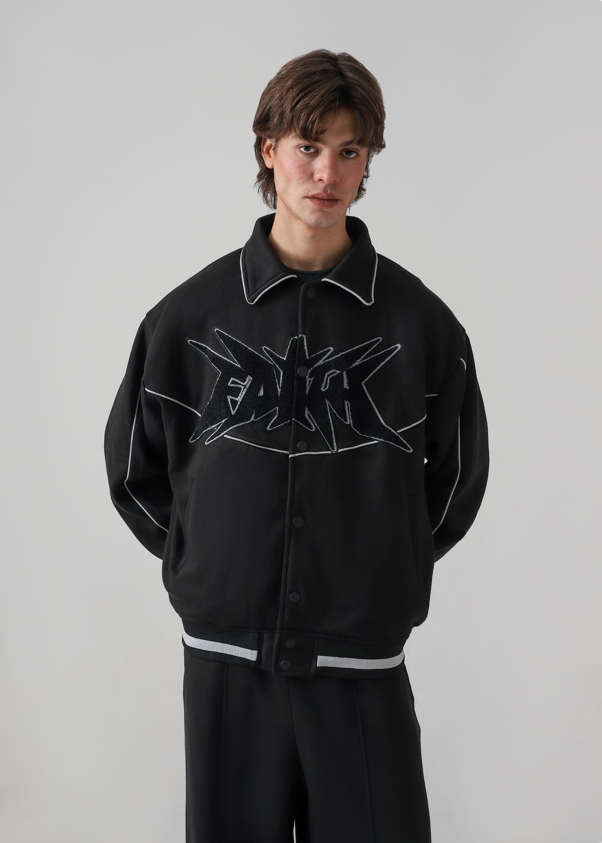 FAITH VARSITY JACKET - UNISEX