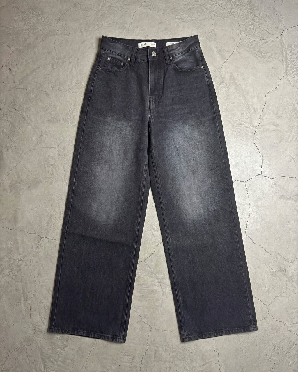 Mid-Grey Baggy Denim - Loose Fit - UNISEX