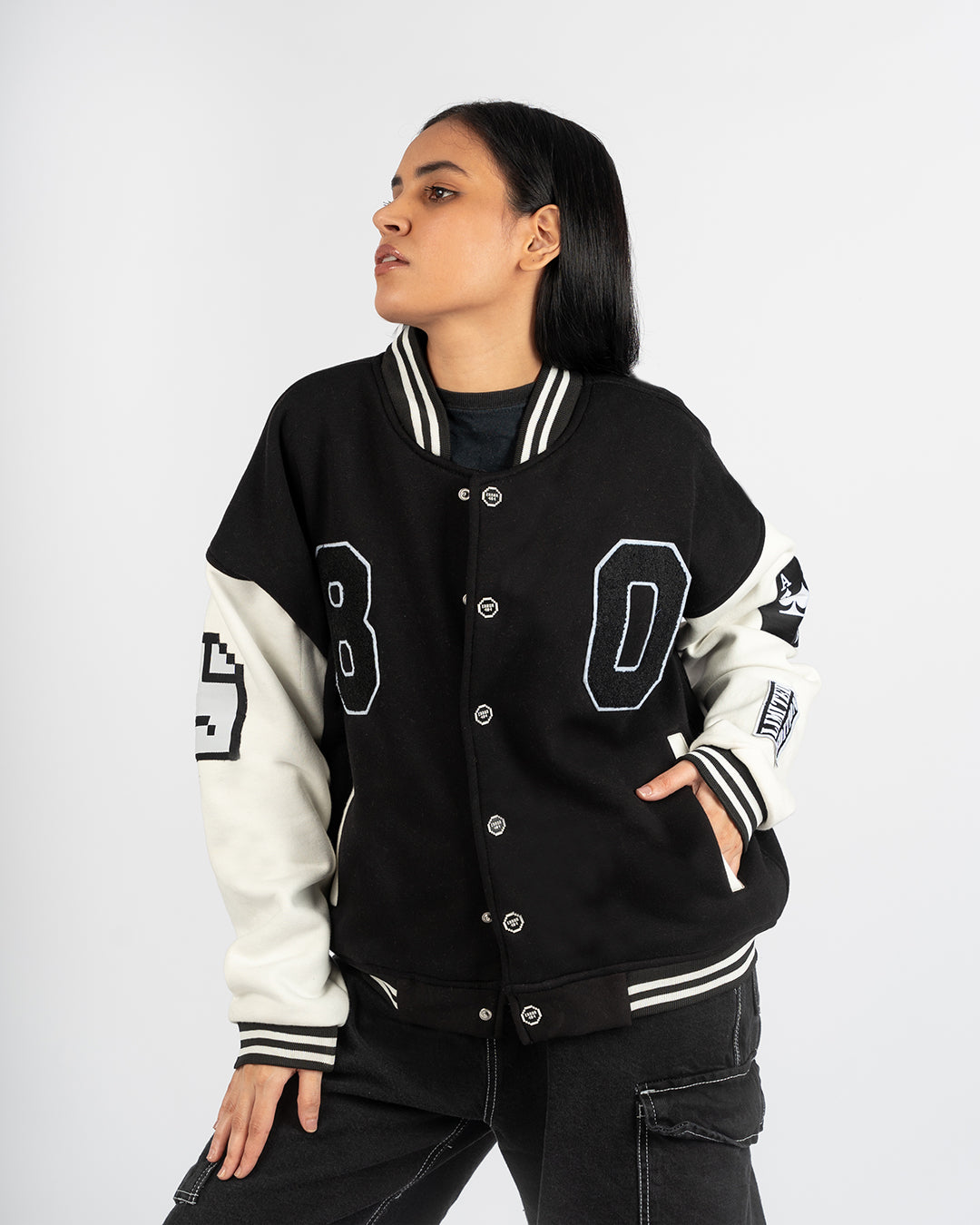 The Error Baseball Jacket- UNISEX